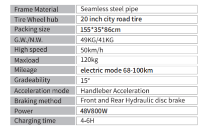 FT01 specification