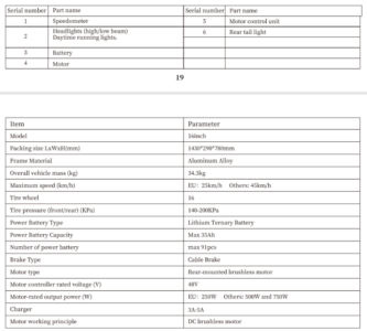 ft02 mini lass bicycle specification